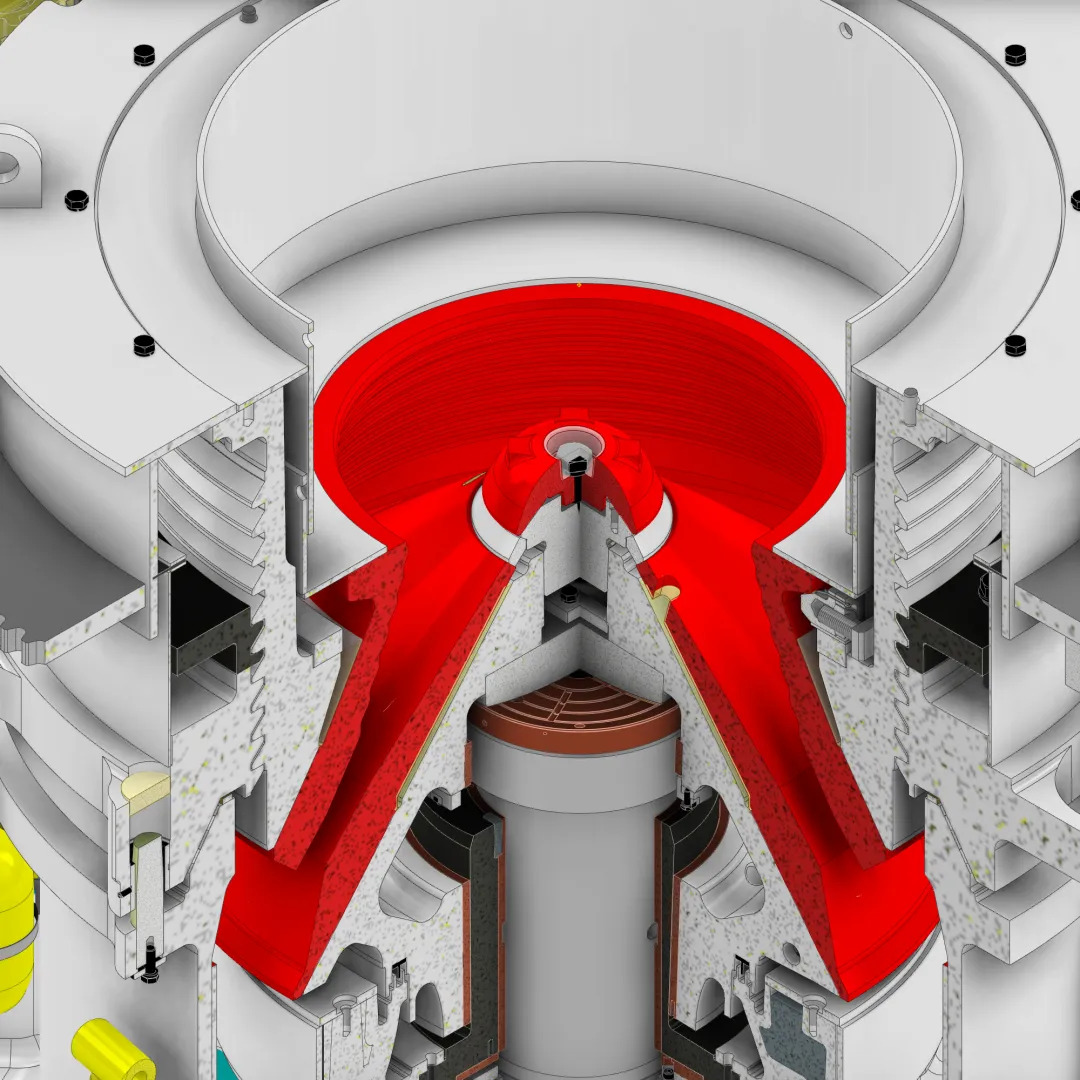 硬岩破碎新突破|山美e-sms欧星系列液压圆锥破碎机实现效能跃升