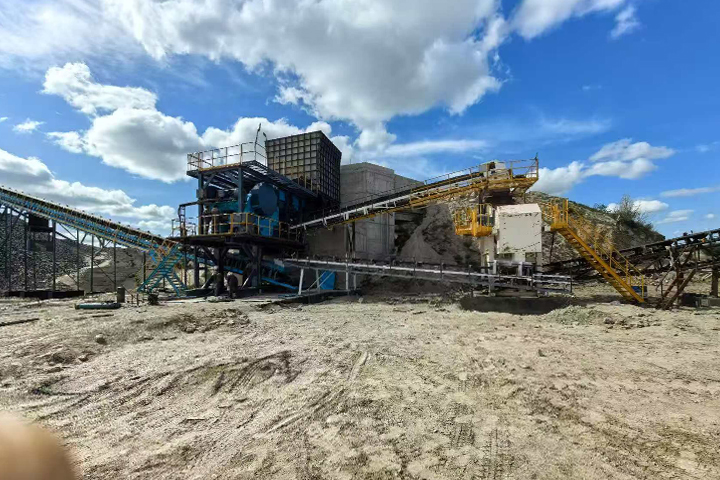 沙特250tph玄武岩破碎线